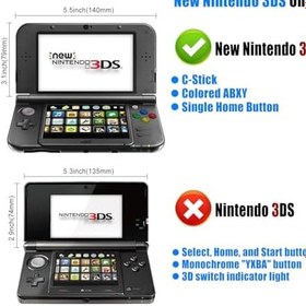 Resim VSEER Yeni 3DS Kılıf - Yeni 2015 Nintendo 3DS için Ultra Şeffaf Kristal Şeffaf Sert Kabuk Koruyucu Kılıf Kapak Kaplama - [Yeni Modifiye Menteşesiz Tasarım] 