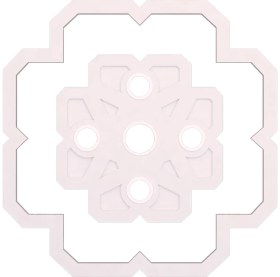 Resim Motifpiyer Tavan LED Spotlu Göbeği 02-Motifli Dış Çitali 