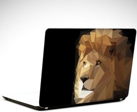 Resim Aslan Çizim Laptop Sticker 17 inch (39X27CM) 