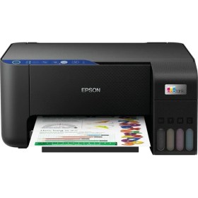 Resim Epson Renkli Tanklı Yazıcı Baskı Tarama Fotokopi Wi-Fi Wi-Fi Direct USB Bağlantılı Mürekkep Püskürtmeli Çok Fonksiyonlu Ev ve Ofis Tipi Ekonomik Yazıcı 