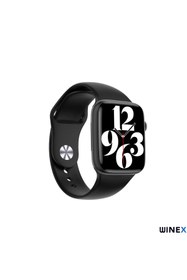 Resim Winex Mobile Winex Watch 7 Android Ios Uyumlu Akıllı Saat Siyah 