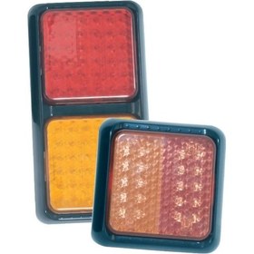 Resim Römork Lambası Led.Su Geçi̇rmez Çi̇ftli̇ Yada Tekli̇ 190*100*28mm 