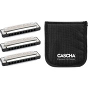 Resim Cascha HH2346 Ocean Rock 3'lü Paket Mızıka Seti (Do Majör-Sol Majör-La Majör) 
