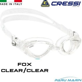 Resim Parumarin Cressi Fox Clear / Clear Yüzücü Gözlüğü 