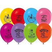 Resim Nedi Balon Baskılı Sünnetime Hoşgeldiniz Karışık 100 LÜ NPM-72112 