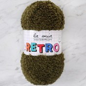 Resim La Mia RETRO Asker Yeşili El Örgü İpi - LM8001 