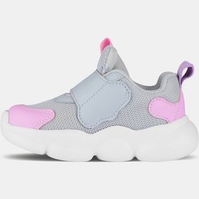 Resim Vicco Gum Işıklı Kız Bebek Gri/pembe Spor Ayakkabı Gri - Pembe 