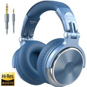 Resim Gök Mavisi Oneodio Pro 10 Kablolu Kulaklık Kulak Üstü Hi-res Ses Kablolu Kulaklık Mikrofonlu Studio Dj Stereo Kulaklık 3.5mm/6.35mm 
