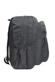 Resim Çanta Sepetim Laptop Bölmeli Kanvas Kumaş Sırt Çantası 