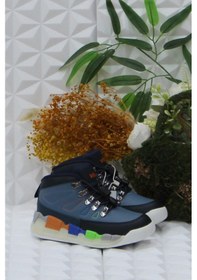 Resim Vicco 946.p24k.417 Kot Mavi Rahat Hafif Işıklı Erkek Çocuk Bot 001 