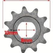 Resim Dream011 Razor Evo Izıp 500w 1000w Elektrikli Scooter 8mm 10mm T8f 25h 9t 11t Dişli 