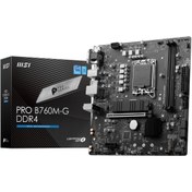 Resim MSI Pro B760m-g Ddr4 Soket 1700 Ddr4 4800(oc) Pcı-e ,m.2 Usb3.2 Hdmı,dp,vga 1x 2.5g Lan Matx 