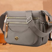 Resim Unisex Günlük Kullanım ve Seyahat İçin Çoklu Fermuarlı, Ayarlanabilir Askılı ve Üst Saplı Şık Siyah Omuz Çantası - Erkekler ve Kadınlar için Modern Fermuar Çekmeçli Güvenli Kilitli Küçük Crossbody Çanta 