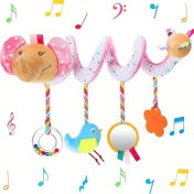 Resim KPOSKLI Bebek Arabası ve Yatak Asılı Oyuncaklar ile Dahili Zil, Renkli Müzik ve Rüzgar Çanı Mobil, Küçükler İçin Noel ve Doğum Günü Hediyesi, Bebek Eğlencesi | Eğlenceli Tasarım | Güvenli Malzeme, Oyuncak 