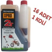 Resim Xpro1 2t Motosiklet Yağı 1 L x 16 1 L 