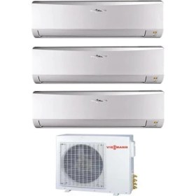Resim Viessmann Vitoclima (O3F3062M2) 9+9+9 Iç 6,1 Kw Dış Ünite 24000 BTU 1+3 Sistem Multi Inverter Klima 
