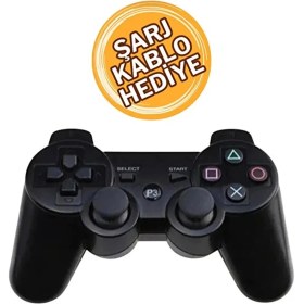 Resim Ps3 Kablosuz Analog Oyun Kolu Oyuncu Konsolu Dualshock Wireless Joystick Controller 