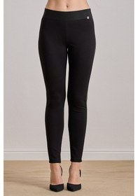 Resim Spor Siyah Örme Tayt SiYAH 