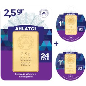 Resim Ahlatcı 24 Ayar - 4.5 gram Külçe Altın 