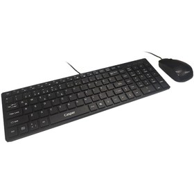 Resim CASPER Nirvana KB7900-KM35 Kablolu USB Q Siyah Klavye + Mouse Seti 