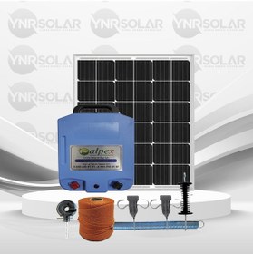 Resim Ynr Solar Elektrikli Çit Cihazı 25000 Volt Aç Kapa Model Tam Set 