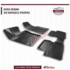 Resim Rizline Fiat Egea Sedan Paspas 3D Havuzlu 2015 Sonrası 