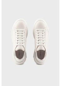 Resim Emporio Armani Bayan Ayakkabı X3X187 XN850 M696 BEYAZ-GÜMÜŞ Gümüş 