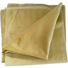 Resim SERA Okey Oyun Masa Örtüsü Kadife 140x140 Sarı 