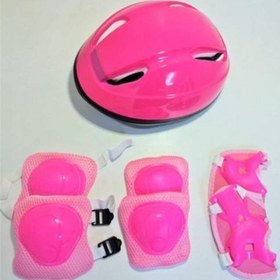 Resim Çocuk Paten Koruyucu Set Kask Dizlik Dirseklik Koruyucu Set Çocuk Paten Kaykay Scooter Bisiklet 