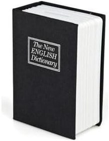 Resim şifreli kilitli kitap kasası, para saklama, gizli saklama yeri, bozuk para, kağıt para, takı gibi değerli eşyalarınız için - Ölçüler: 180 x 115 x 55 mm 