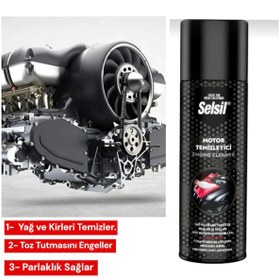 Resim Selsil Oto Motor Temizleyici Sprey 500 Ml 