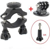 Resim Klipsli Plastik Adaptör-bisiklet Bisiklet Gidon Kelepçe Dağı Klip Kamera Tutucu 1/4 "tripod Adaptörü Gopro Hero 10 9 İnst360 İçin Bir Djı Osmo Eylem 
