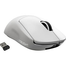 Resim LOGITECH G PRO X SUPERLIGHT HERO 25.600 DPI 400 IPS LIGHTSPEED KABLOSUZ BEYAZ 910-005943 