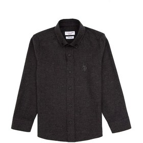 Resim U.s. Polo Assn. Erkek Çocuk Siyah Gömlek Basic 50316769-vr046 Siyah 