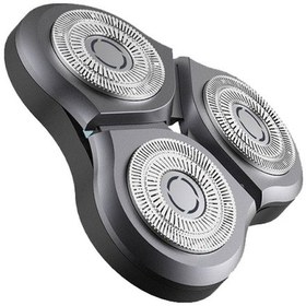 Resim Springsun Su Geçirmez Yedek Tıraş Başlığı: Çift Katmanlı Paslanmaz Bıçak, Çoklu Modeller İle Uyumlu 