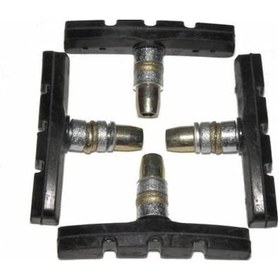 Resim Fren Pabuç Seti 4'lü Set V-brake Alyanlı 