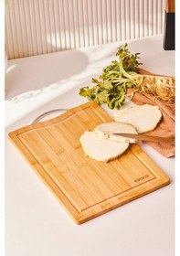 Resim Karaca Owen Rectangle Large Bambu Kesme Tahtası 