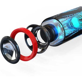 Resim Canpay Oyunculara Özel Gaming Bluetooth Hoparlör 5 USB 3.0 Portu, 20W Güçlü Ses 16 Renkli RGB Işık Efektli 