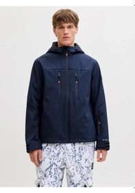 Resim Jack & Jones Jack&jones Jjlagarde Softshell Erkek Mont 12284699 Navy Blazer 