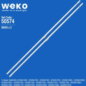 Resim Samsung UE50RU7440U 50'' inç 2 Adet Tv Led Bar 