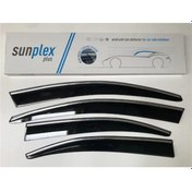 Resim Peugeot 301 Kromlu Cam Rüzgarlığı Sunplex Cam Rüzgarlığı Krom 