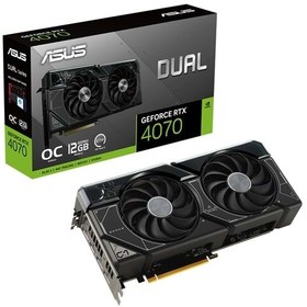 Resim Asus Geforce DUAL-RTX4070-O12G 12GB GDDR6X 192Bit 1XHDMI 3XDP Ekran Kartı 