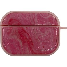 Resim Nettech Airpods Pro Uyumlu Simli İpli Arka Koruma Kılıf - Beyaz Beyaz 