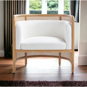 Resim Sesa Tasarım Rattan , Hazeran Sırt Örgülü Berjer 