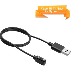 Resim Case 4U C4U C1 Akıllı Saat Şarj Cihazı - Şarj Kablosu 