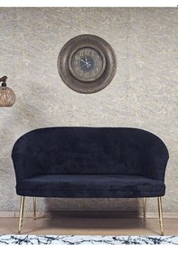 Resim İkili Teddy Gold Kaplama Telli Ayak Çay Seti Koltuk İkili Berjer Çok Renkli 