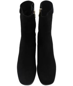 Resim Poletto Hakiki Deri Murdum Bot Topuklu 7734 11 S-983 Mürdüm 