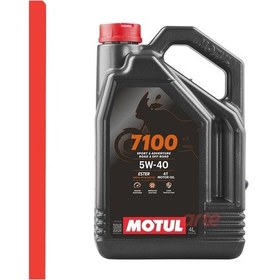Resim Motul 7100 5W-40 4T Tam Sentetik Motor Yağı 4 L 