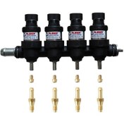 Resim Atiker Gold Ahcf Uyumlu Albien Ultra Gold 4 Silindir 2 Ohm Lpg Enjektörü 