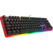 Resim GB-G918B-WH Fire Storm RGB Blue Switch Mekanik Beyaz Oyuncu Klavyesi GameBooster